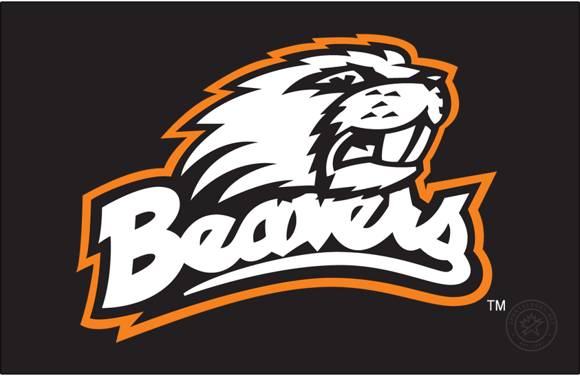 Oregon State Beavers 1998-2006 Primary Dark Logo iron on transfers for clothing